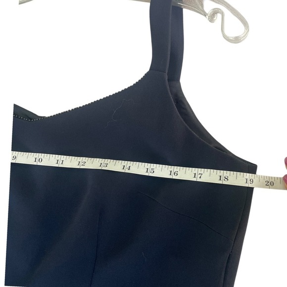 Albert Nipon Vintage Formal Navy Formal Suit with Fringe Beaded Hem RARE - Picture 8 of 16